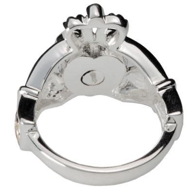 Love Claddagh Cremation Ring